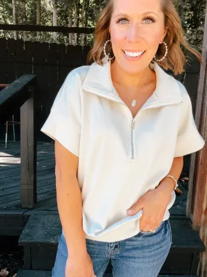 1/4 Zip On The Go Pullover