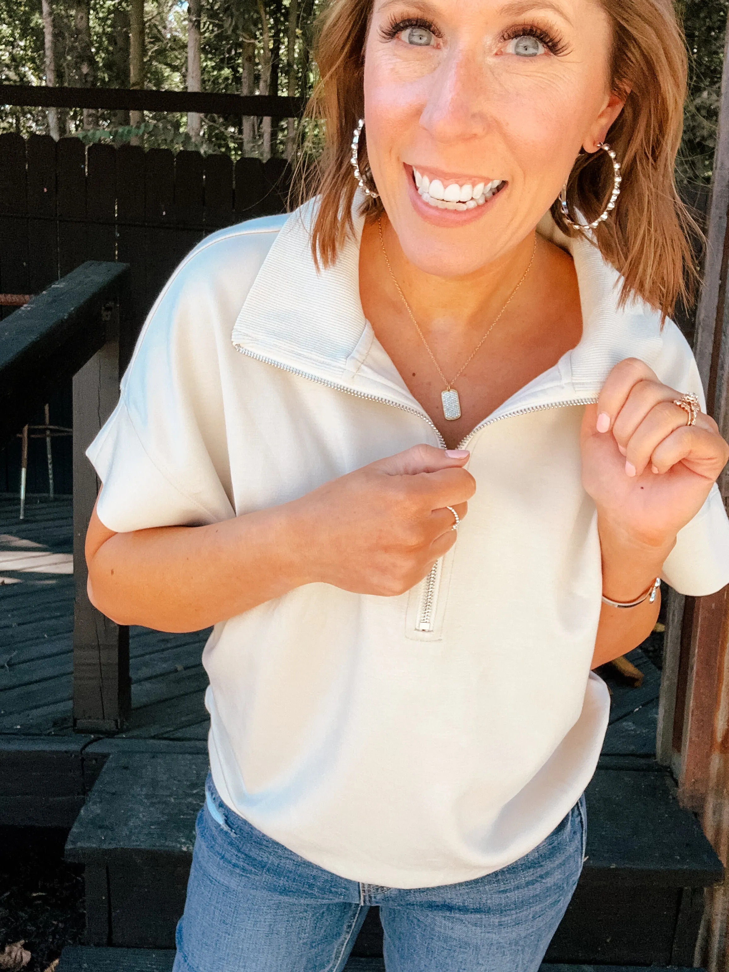 1/4 Zip On The Go Pullover