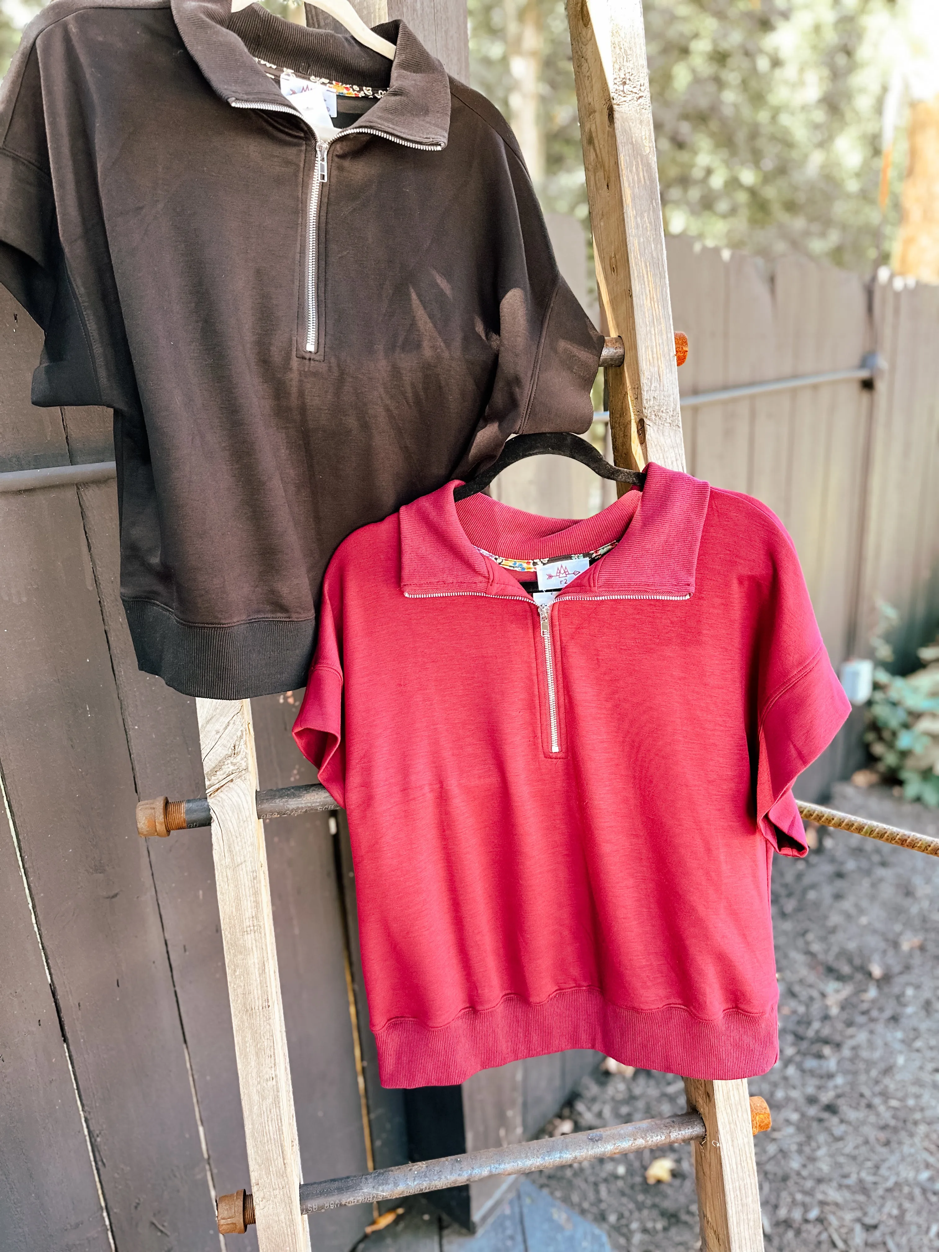 1/4 Zip On The Go Pullover