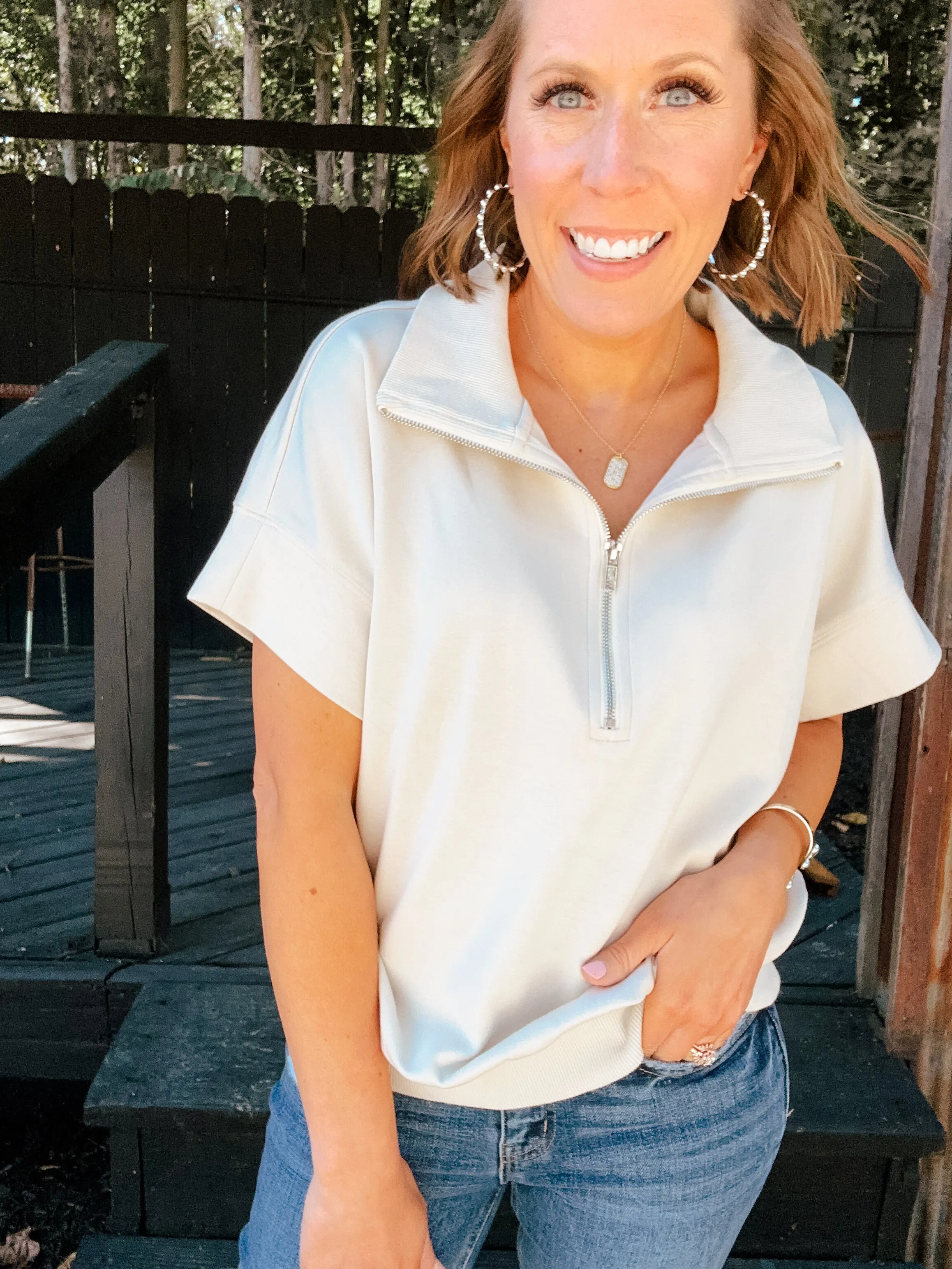 1/4 Zip On The Go Pullover