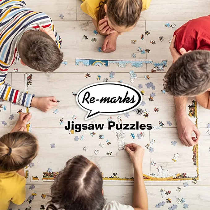 1950s Collage 1500-Piece Jigsaw Puzzle