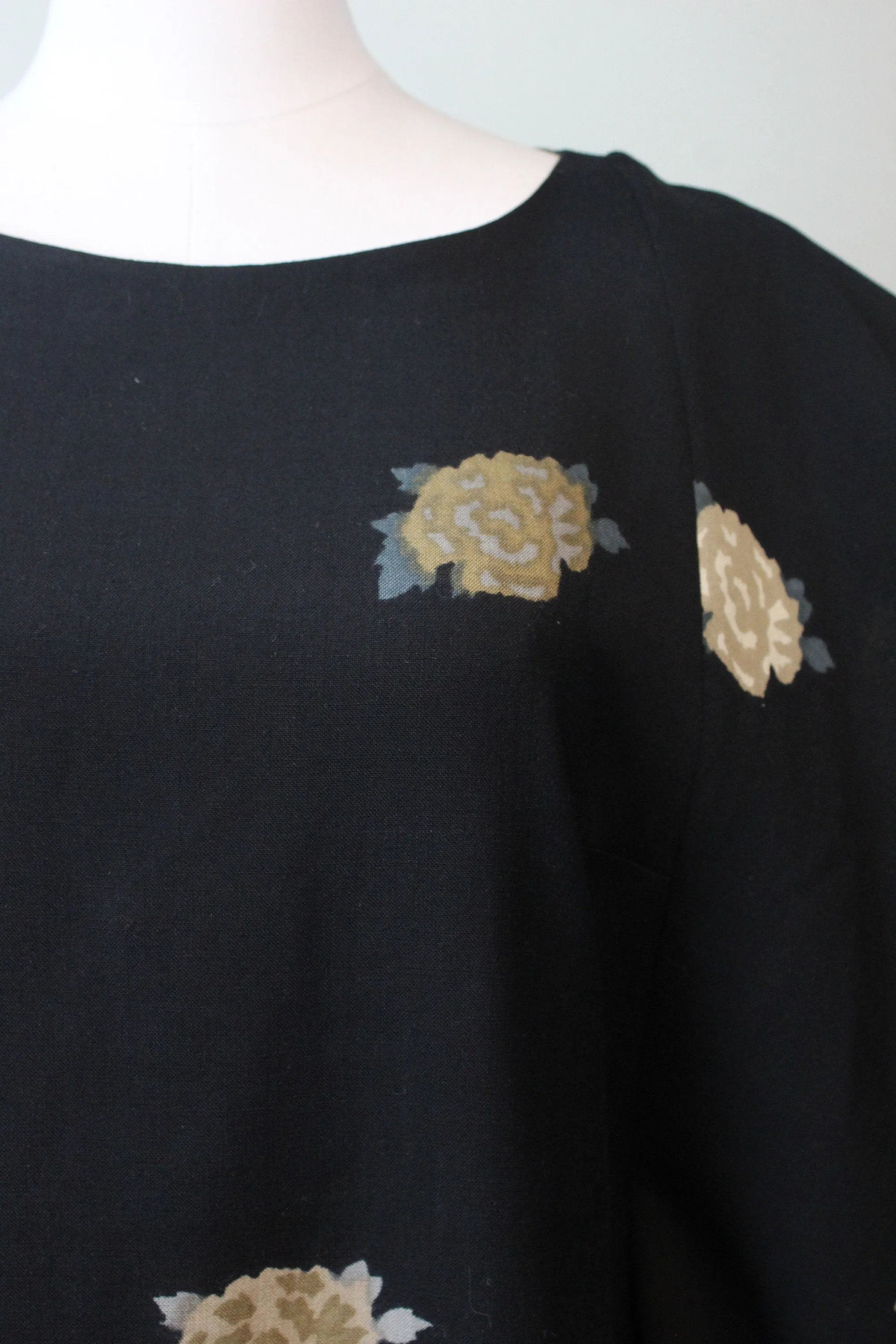 1970s MARIMEKKO design research TRAPEZE dress small | new spring