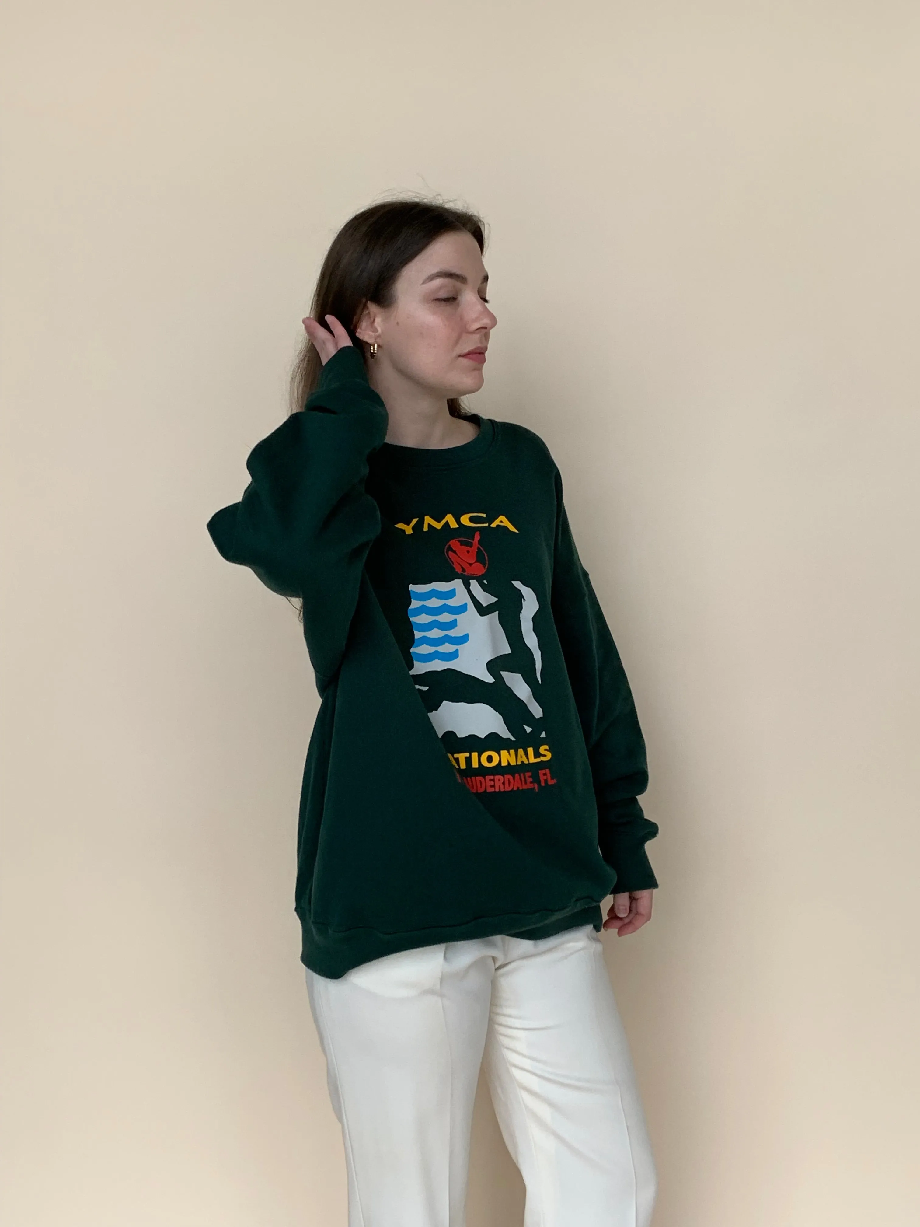1980s YMCA sweatshirt