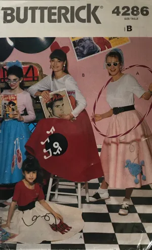 1989 Vintage Sewing Pattern: Butterick 4286