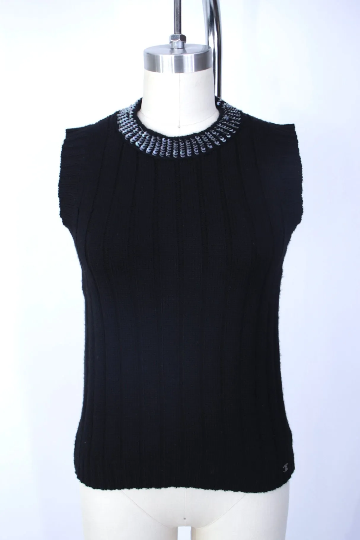 1999 Chanel Wool Sequin Twinset*