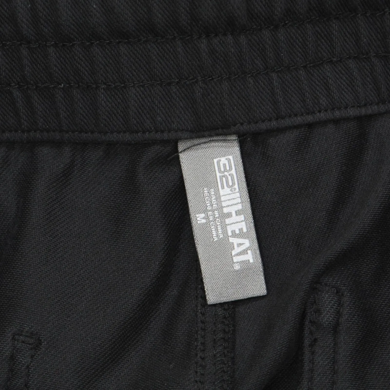 32 Degrees Womens Heat Twill Straight Leg Pants 1678feb9c90328 Black M