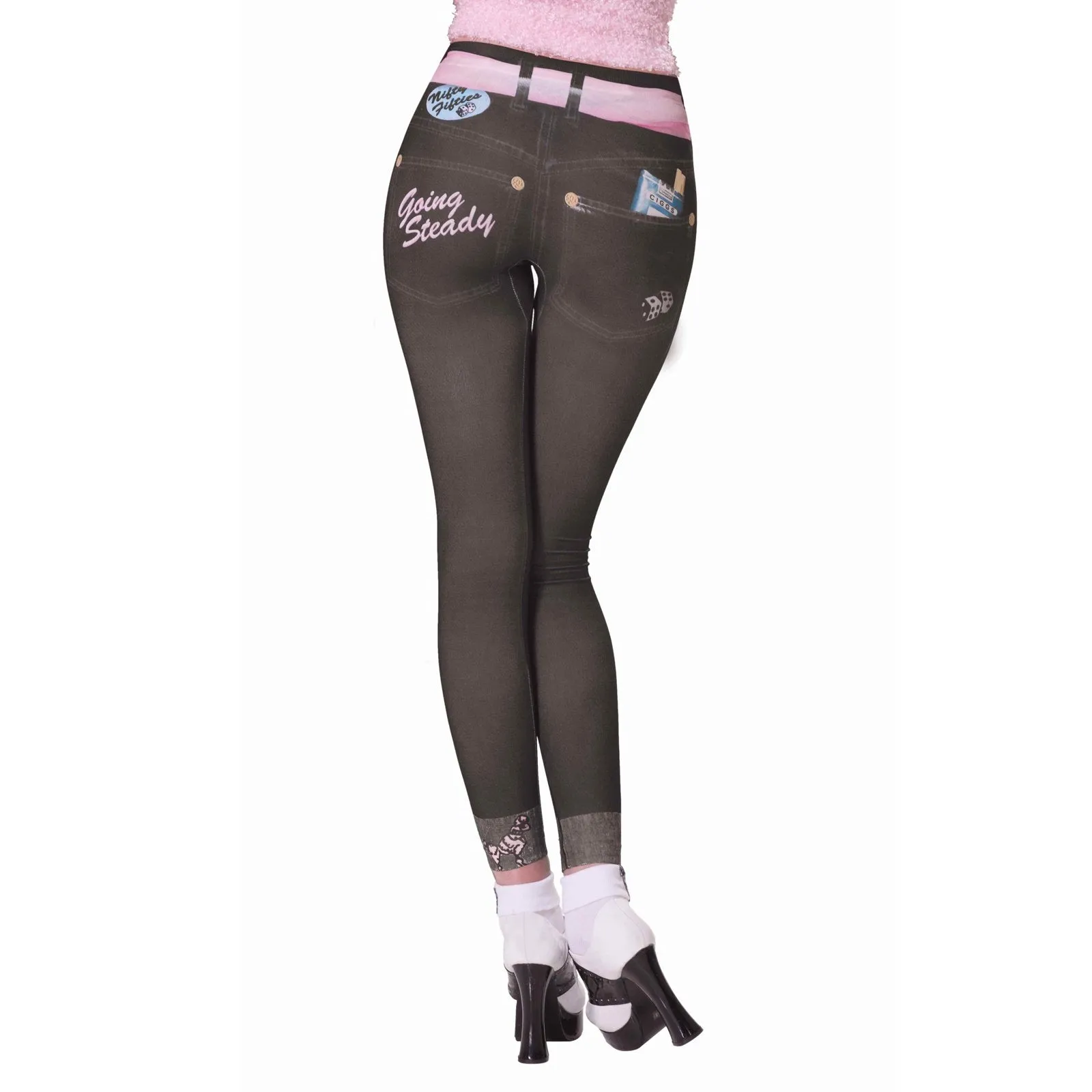 50's Jean Leggings Womens