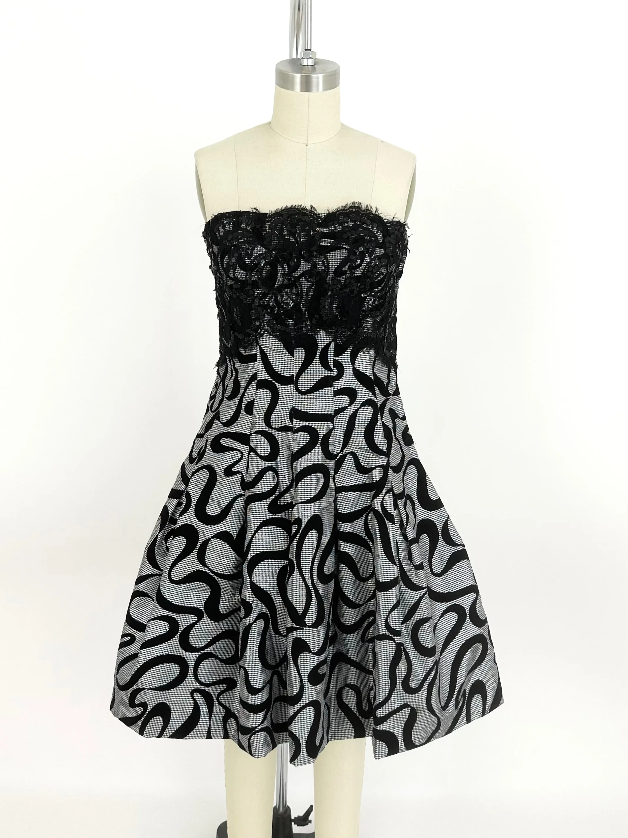 80s Ann Lawrence Party Dress & Jacket Set