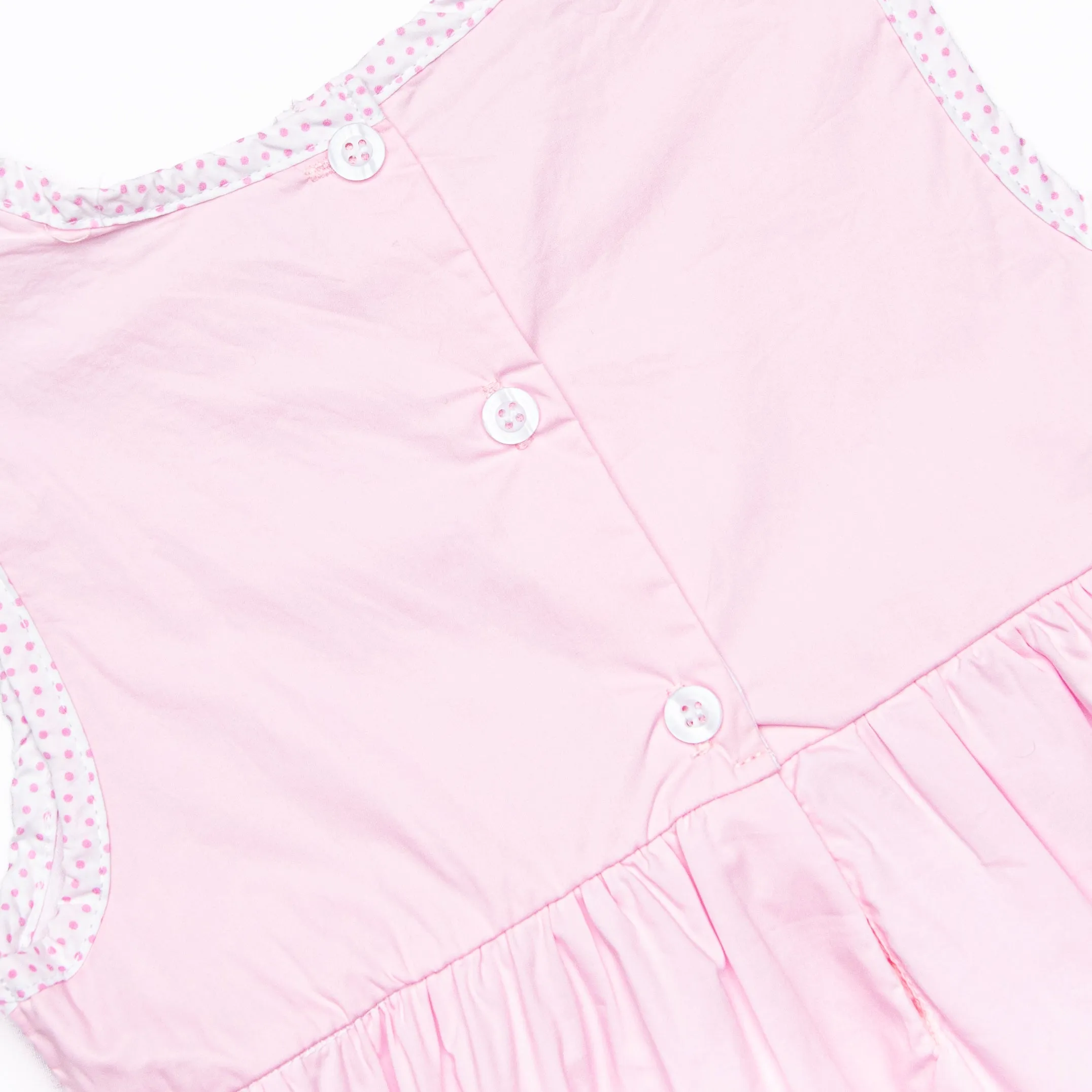 ABC Apple Applique Dress, Pink