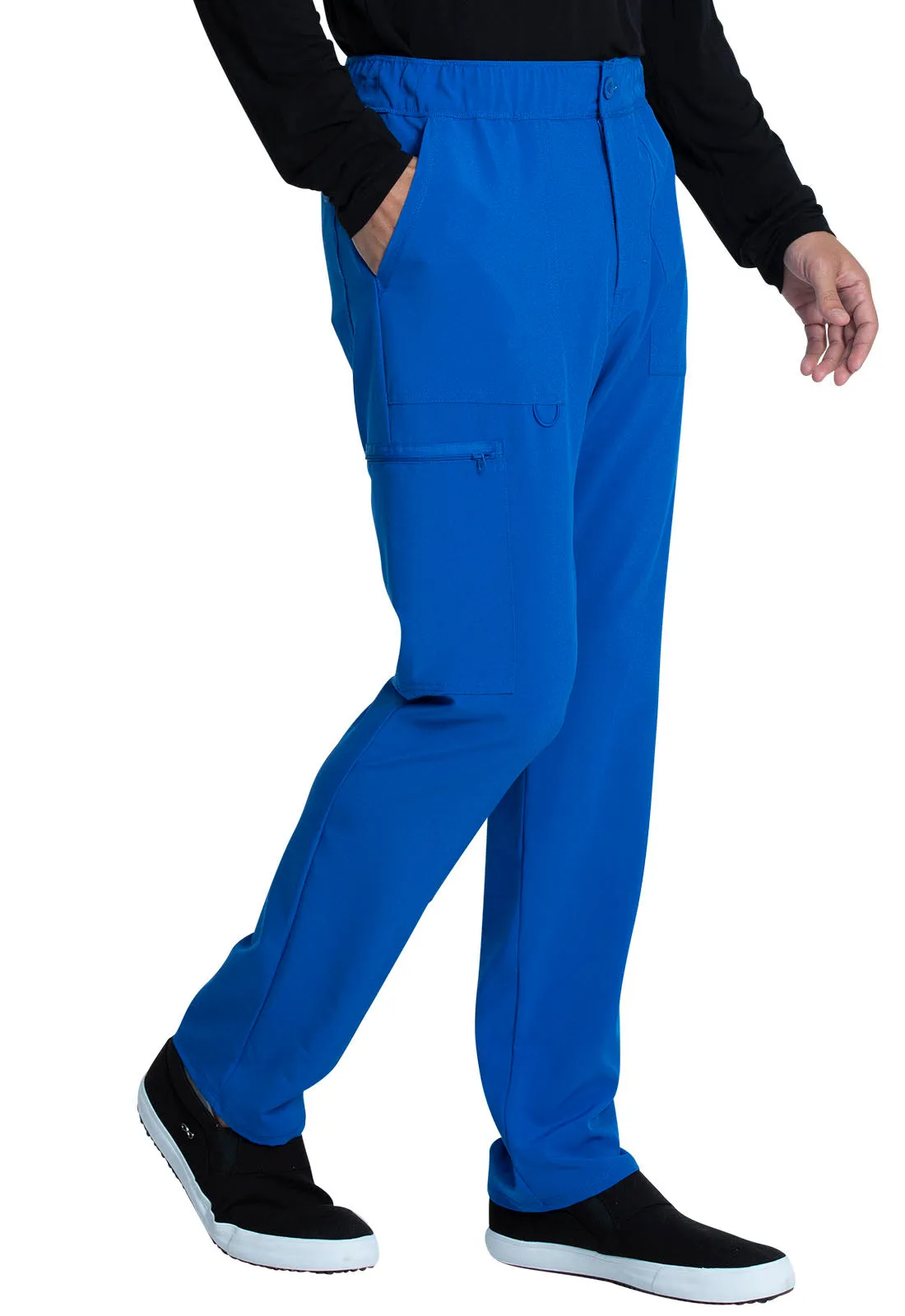 Allura CKA186 Men's Fly Front Cargo Pants Royal