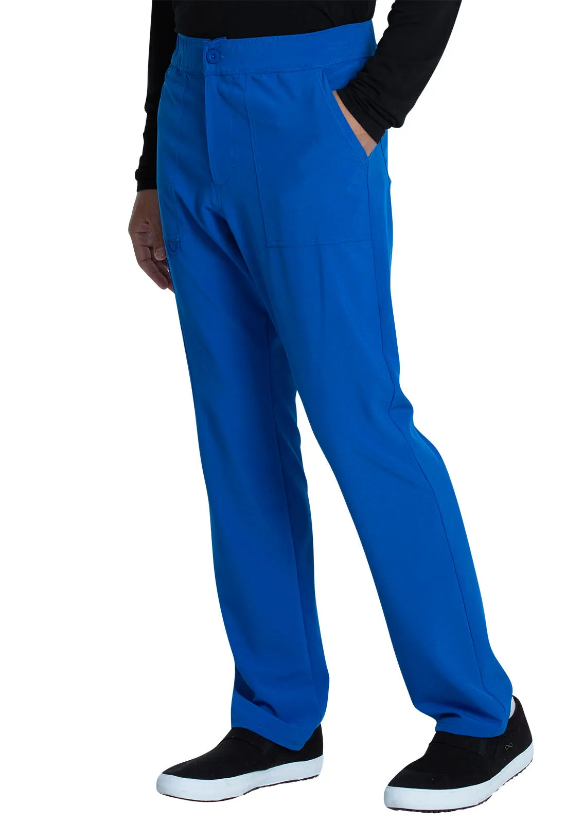Allura CKA186 Men's Fly Front Cargo Pants Royal