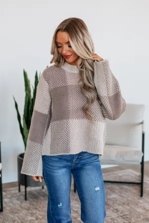 Amabel Checkered Sweater