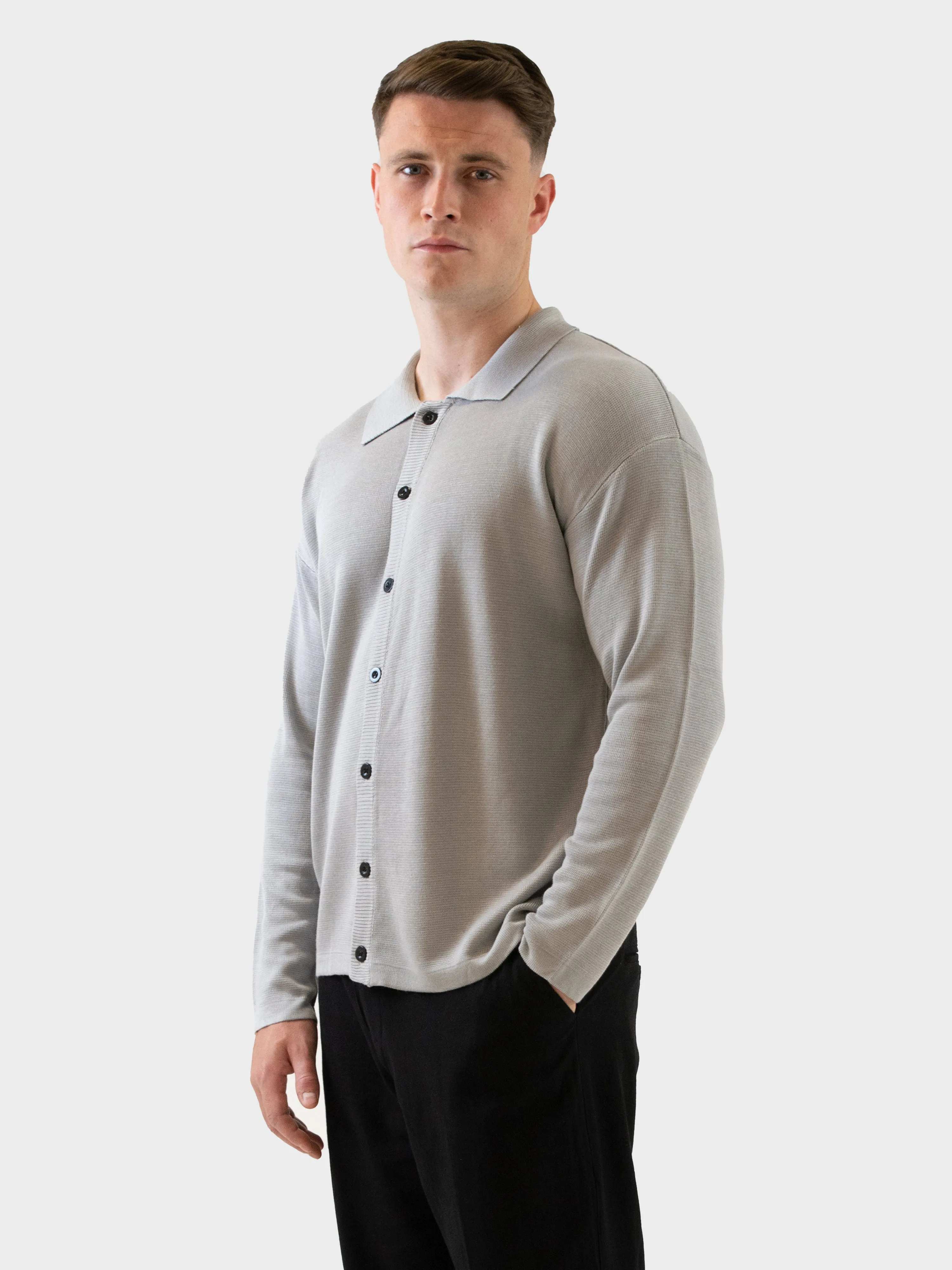 Amalfi Cardigan - Gray