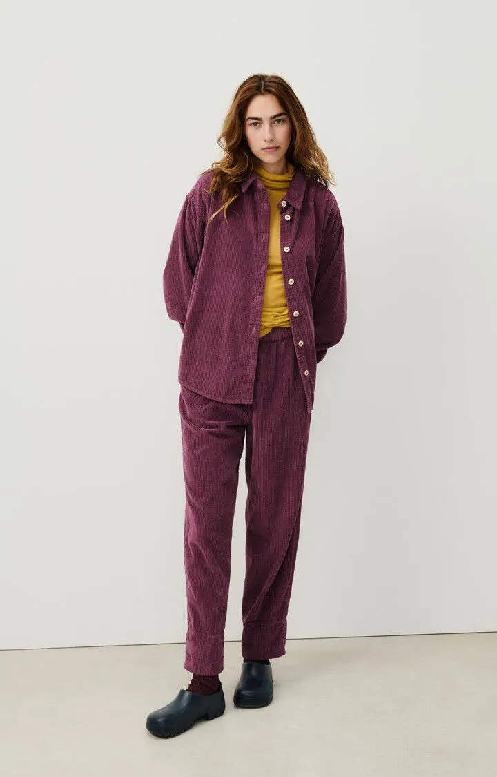 American Vintage PADOW Pants in Vintage Purple
