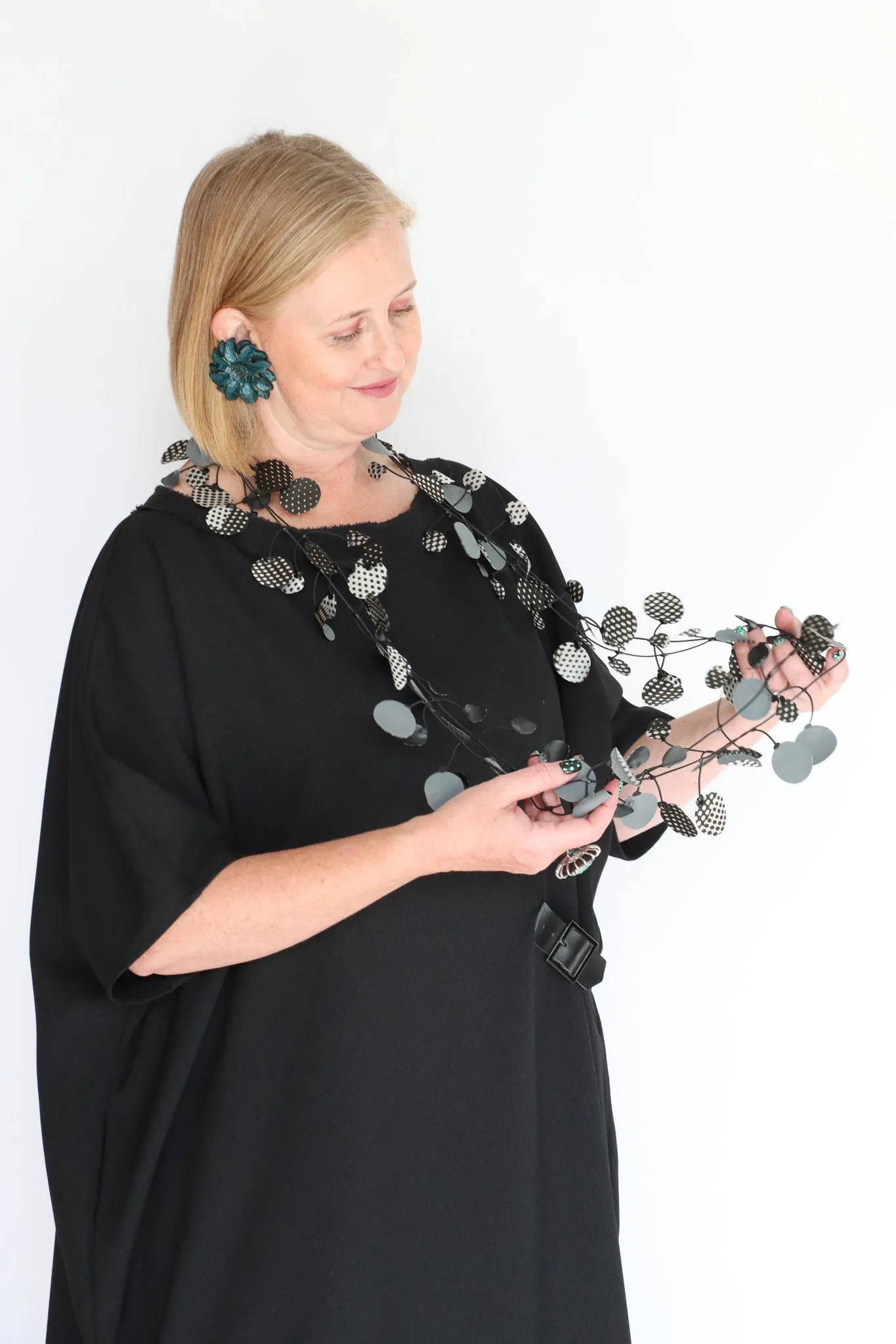 Annemieke Broenink Polka Dot Petal Necklace (2 Colors)
