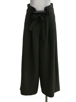 Army Green Straight Culottes
