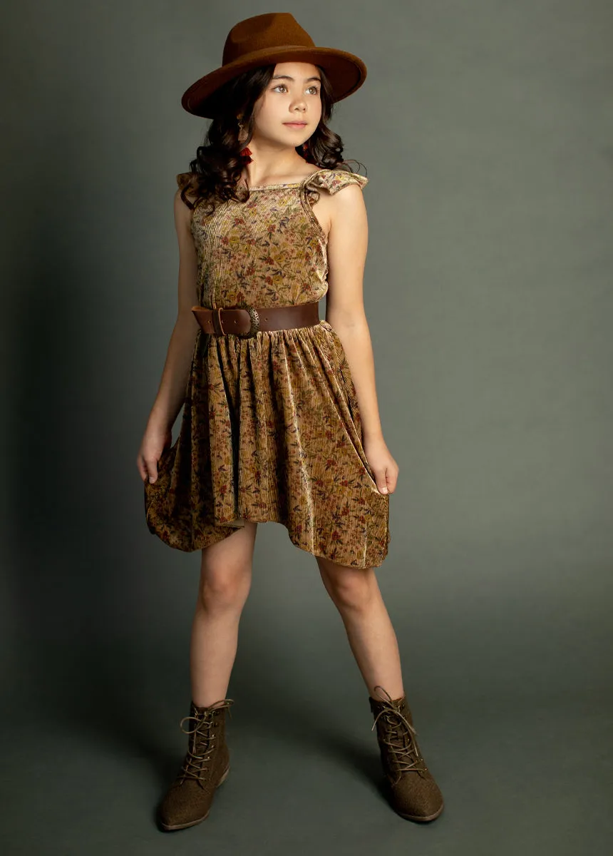 Aubri Romper in Honey Floral