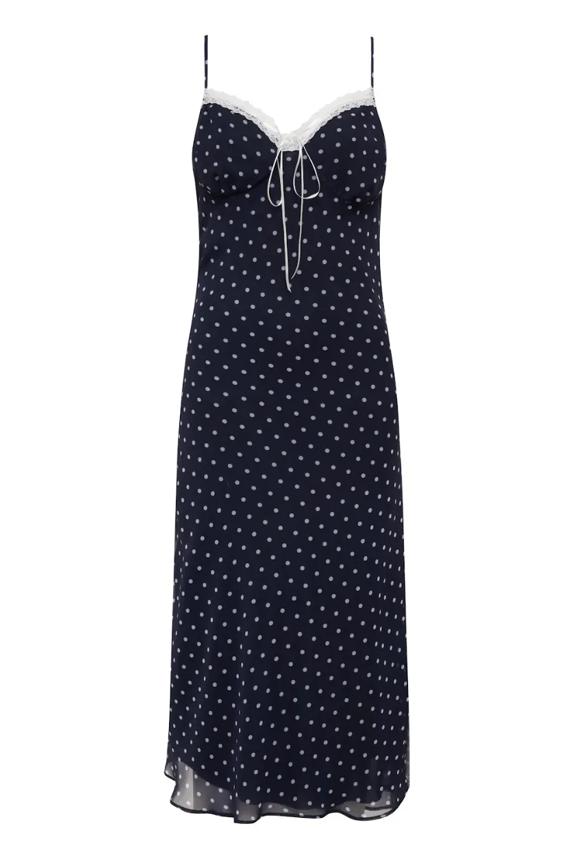 Avani Dress in Navy