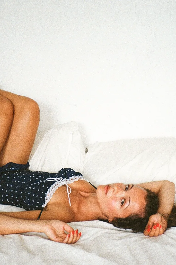 Avani Dress in Navy