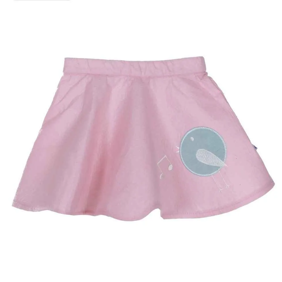 Bamboo Poodle Skirt, Lotus Singing Bird