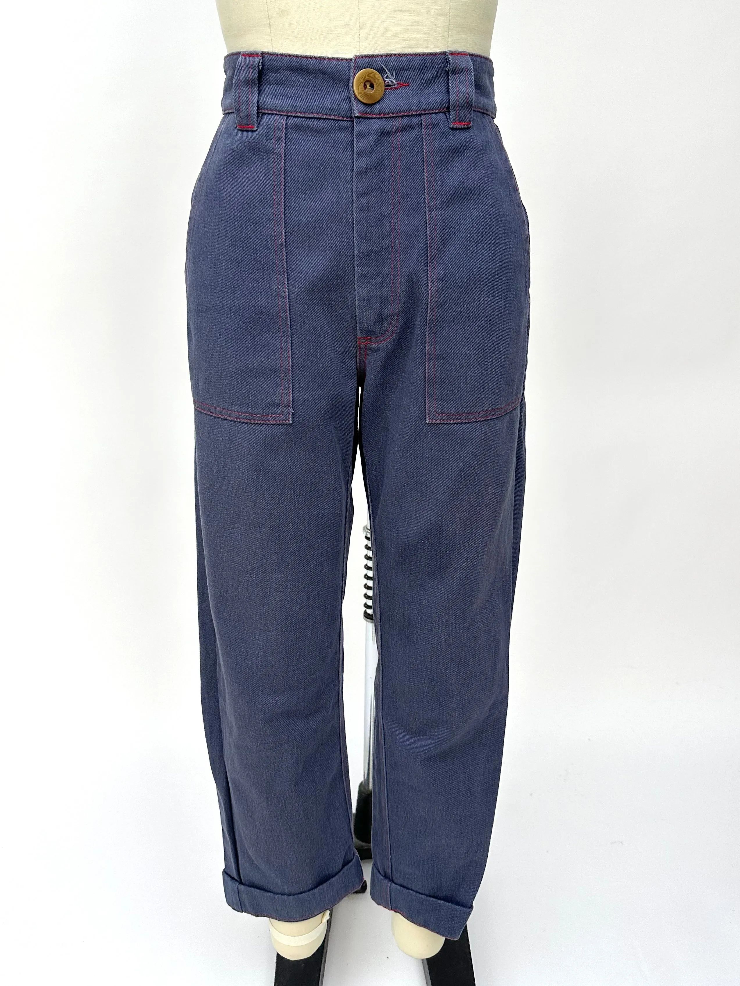 Beaton Utility Straight-Leg Pants