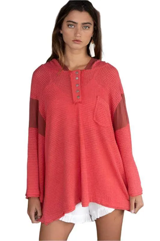 Bell Sleeve Oversized Fit Sweater Top