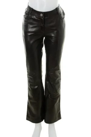 Brown Leather Pants