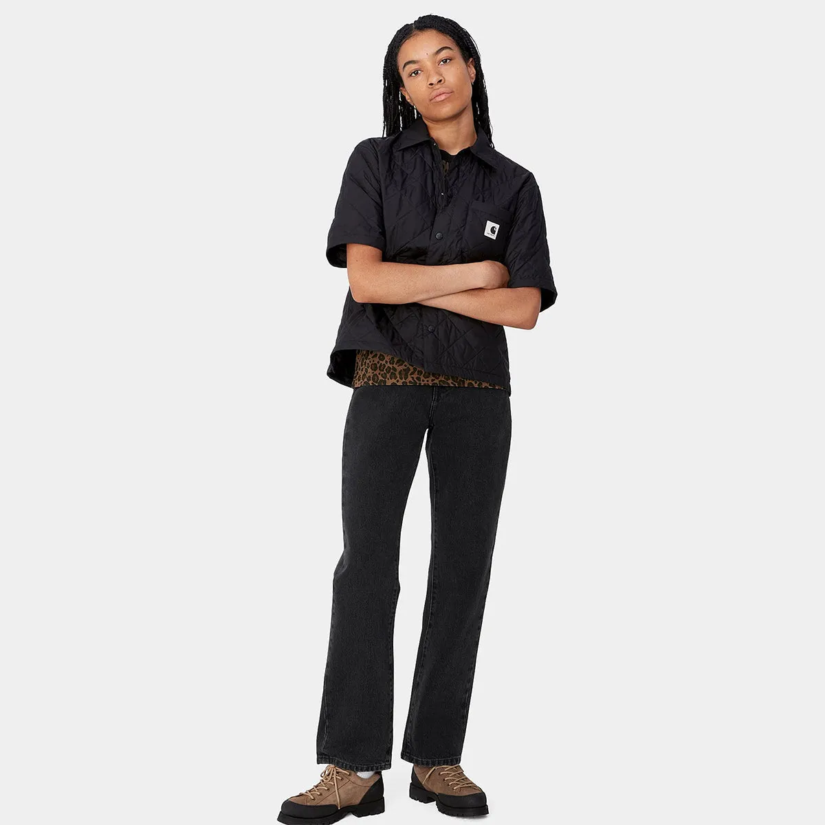 Carhartt WIP W' Noxon Pant Black Stone Washed