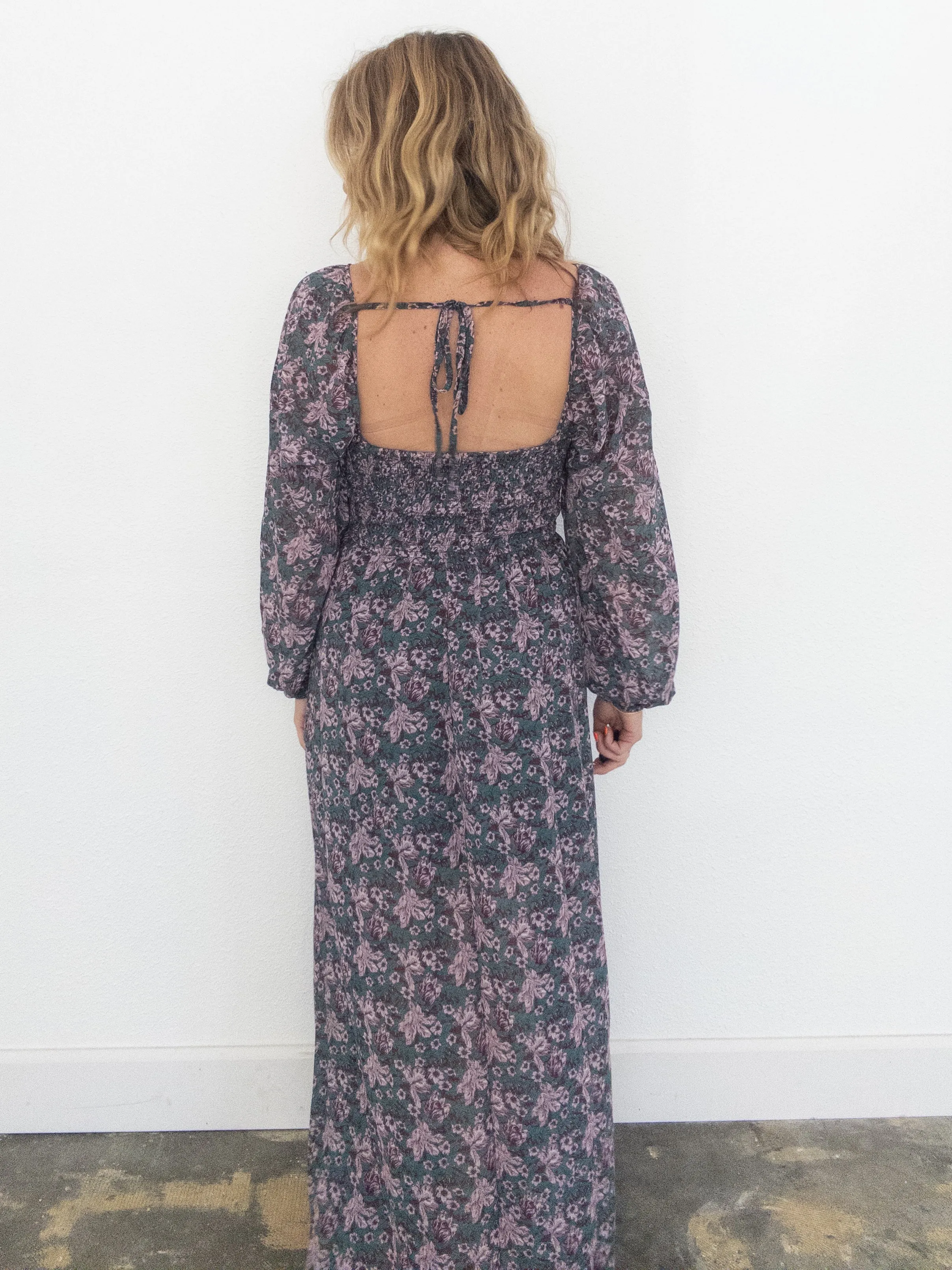 Clara Floral Maxi Dress