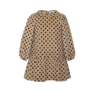 Corduroy Dress Powder Brown