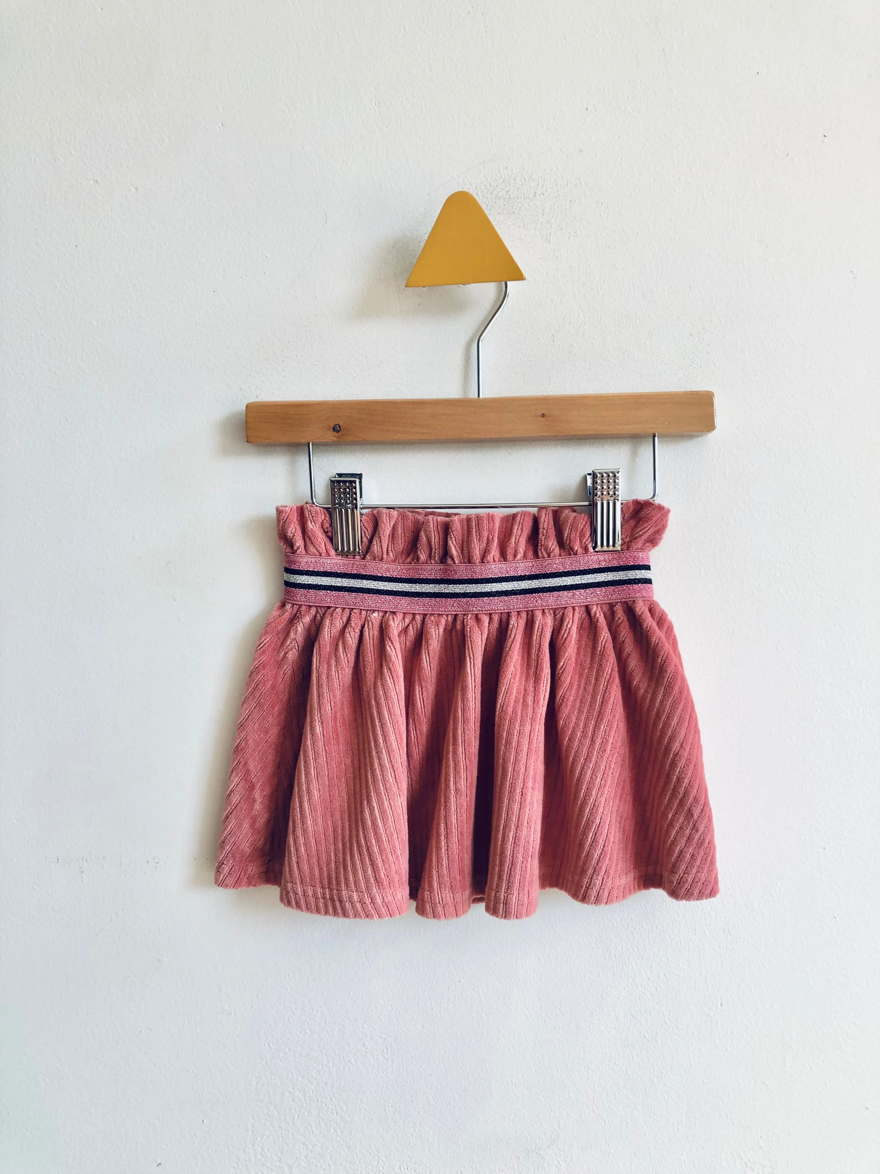Corduroy Elastic Waist Skirt // 18-24M