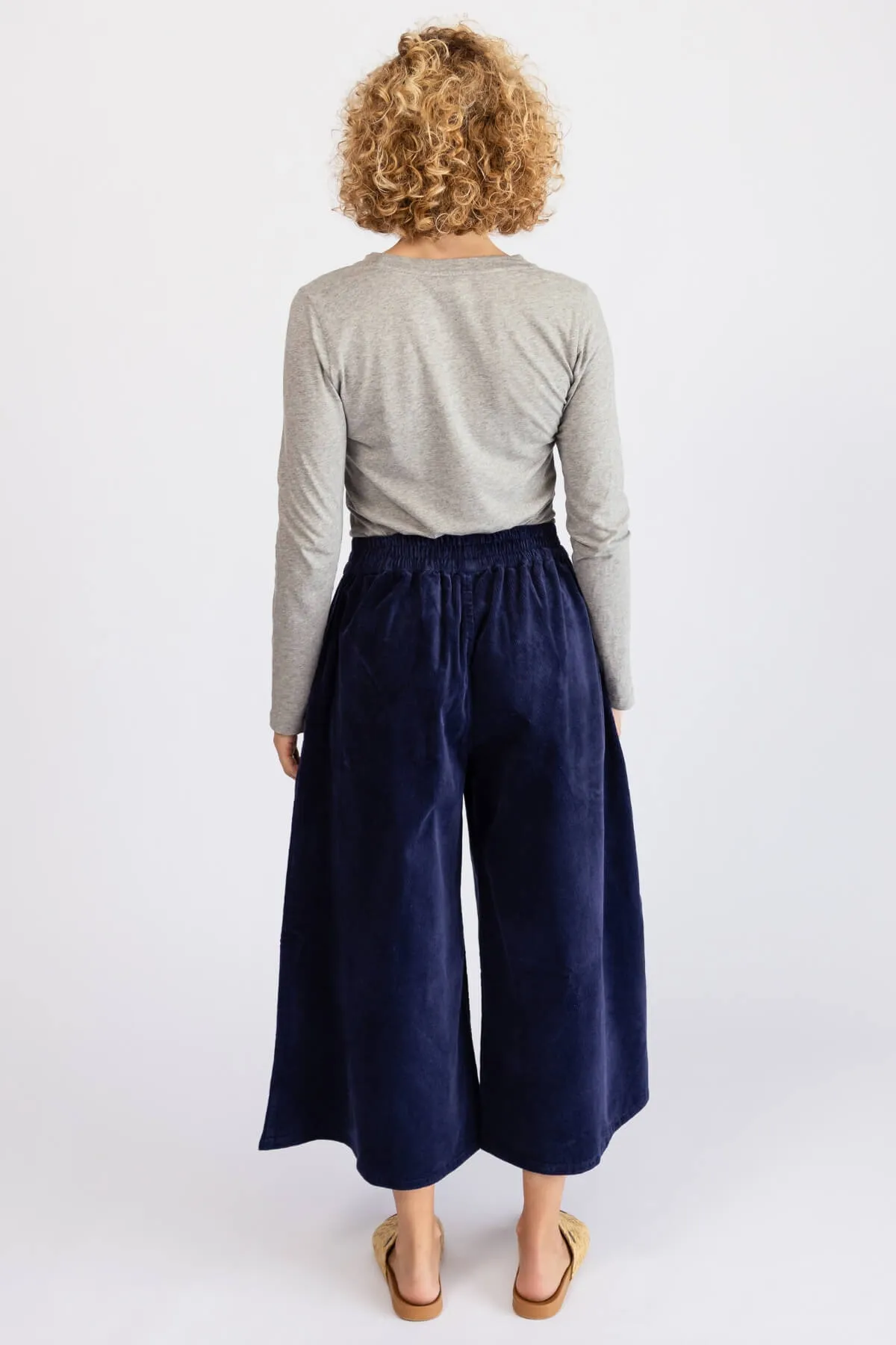 Corduroy Pants - Prussian Blue