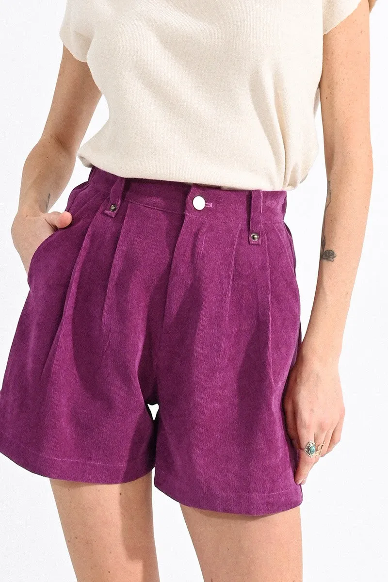 CORDUROY SHORTS