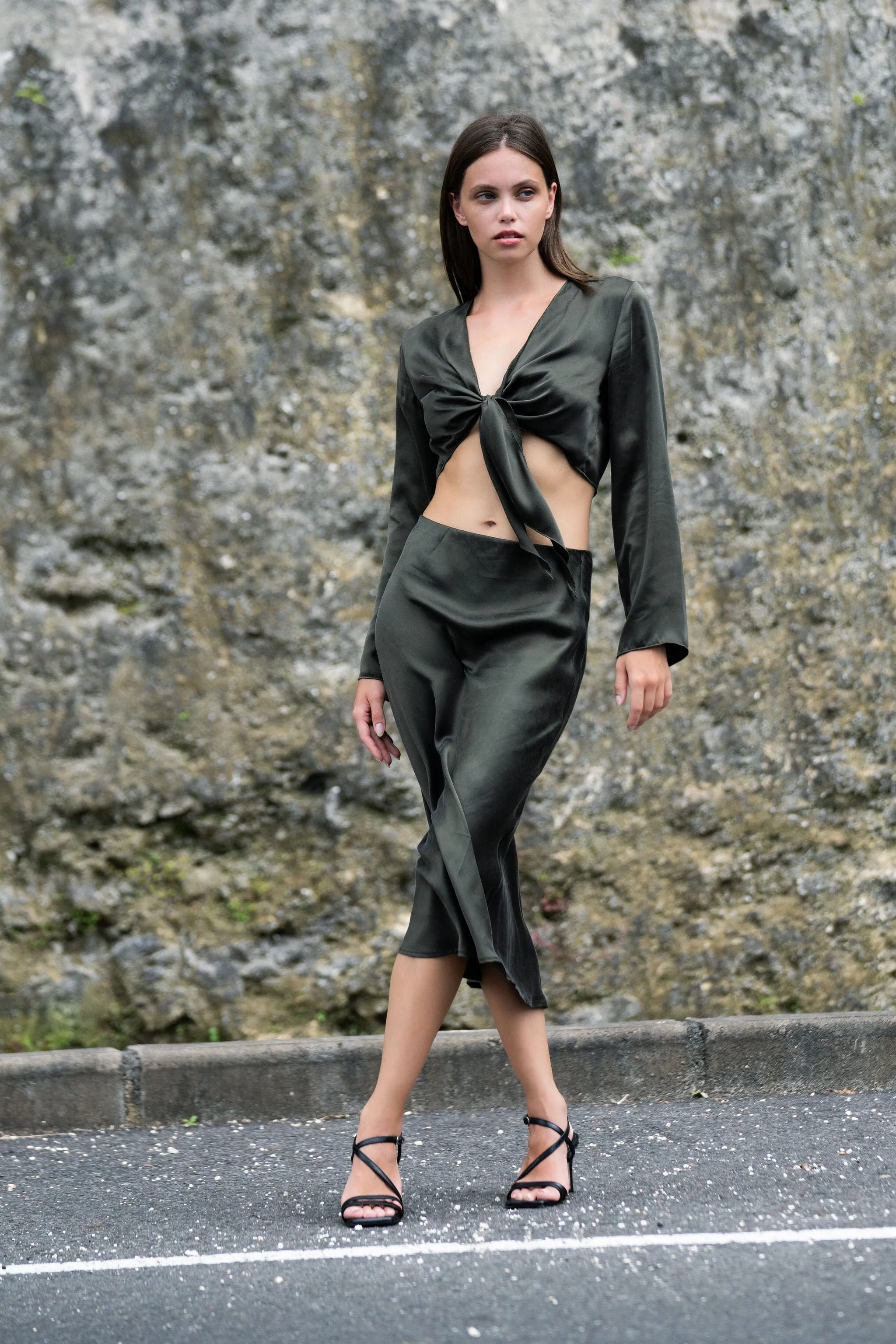 Crop Multiway Tie Top