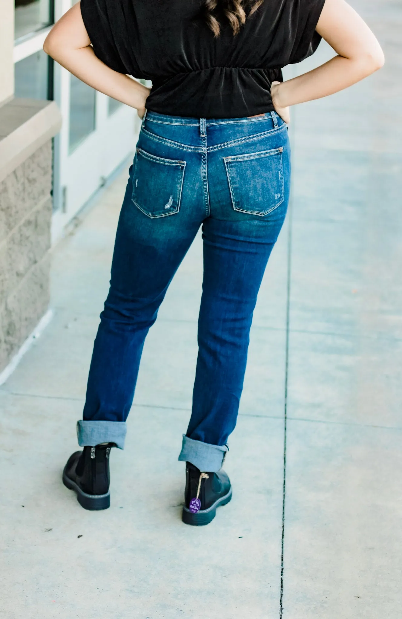 Don't Always Work Out Judy Blue Straight Leg Jeans