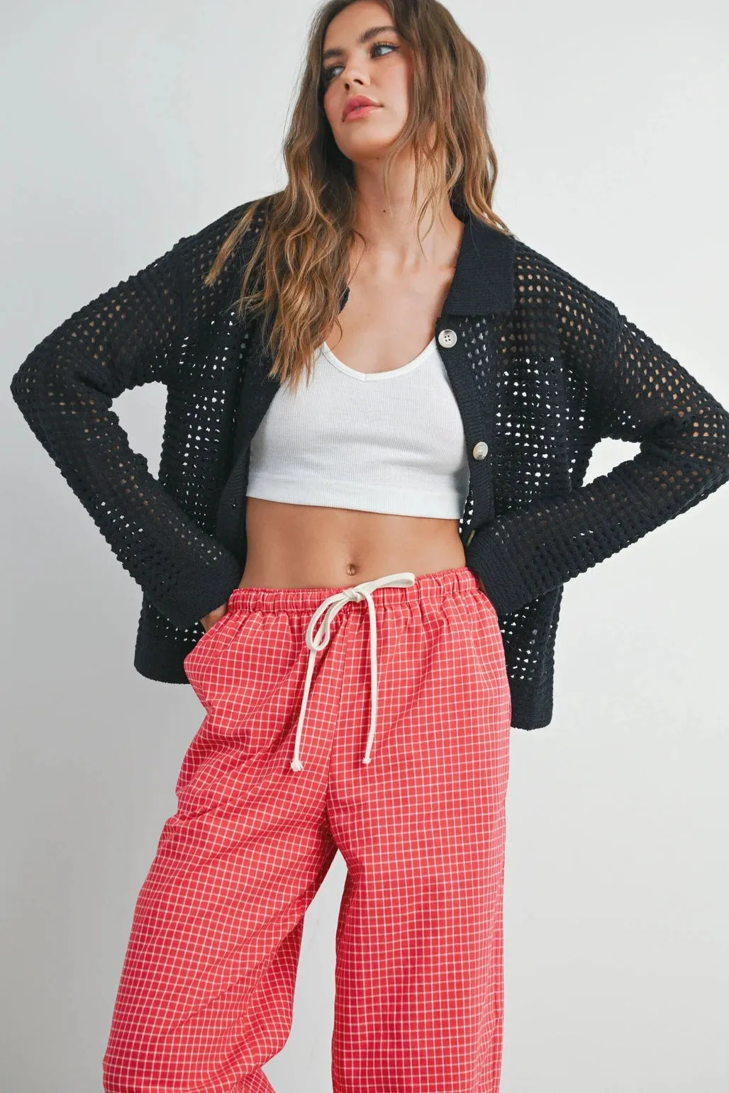 Easton Crochet Cardigan