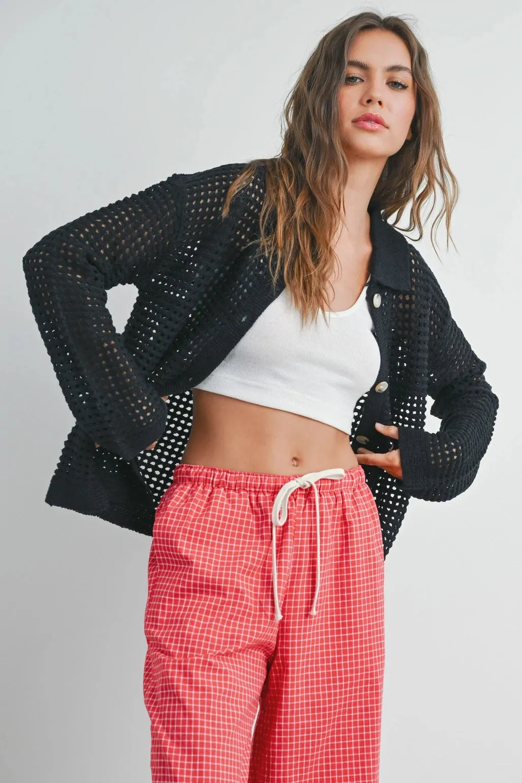 Easton Crochet Cardigan