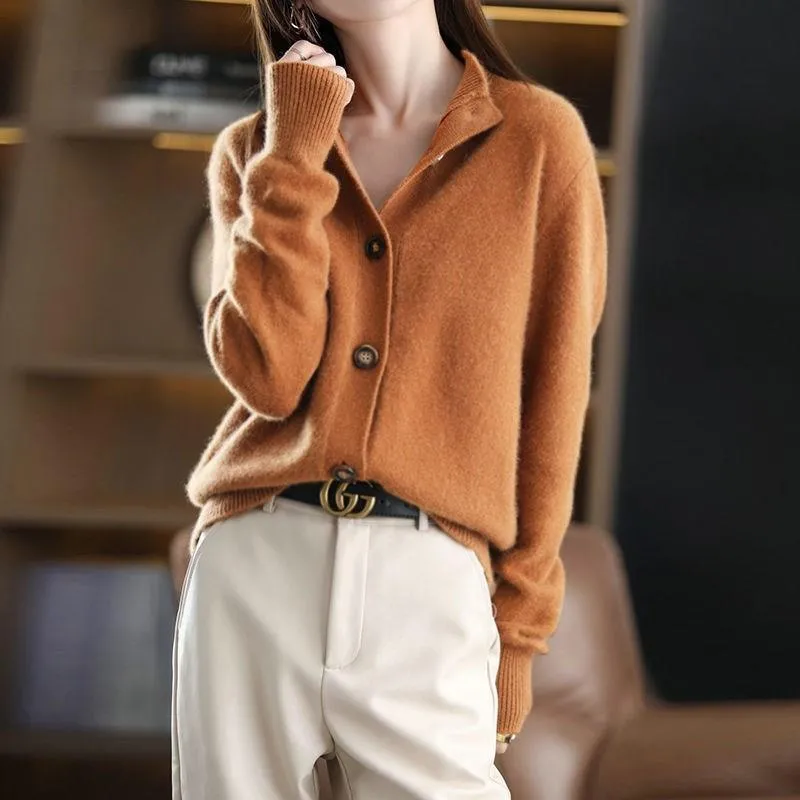 Elin – Pull boutonné élégant