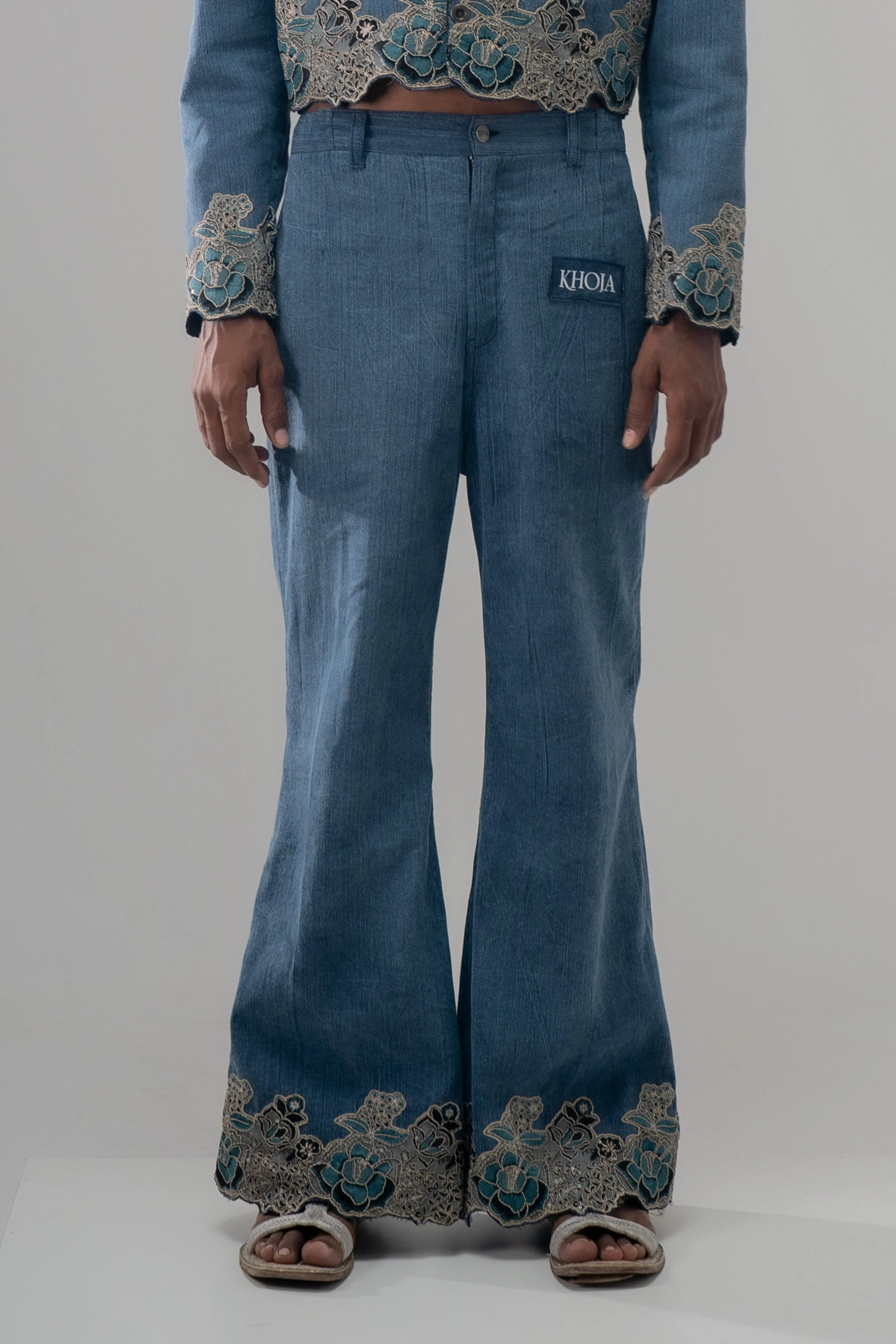 ETERNAL BLOOM ACIDWASH PANTS
