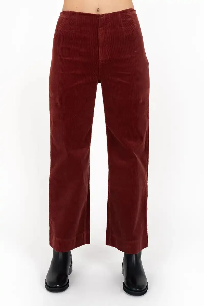 Fleetwood Cord Pants Rust