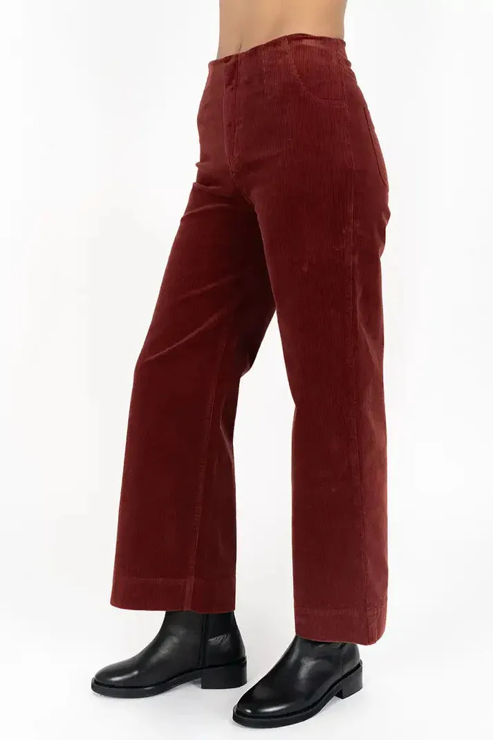 Fleetwood Cord Pants Rust
