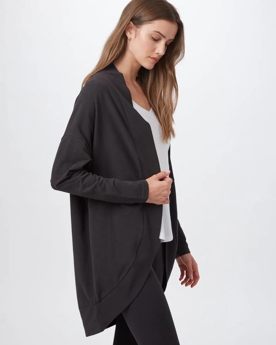 French Terry Cocoon Cardigan