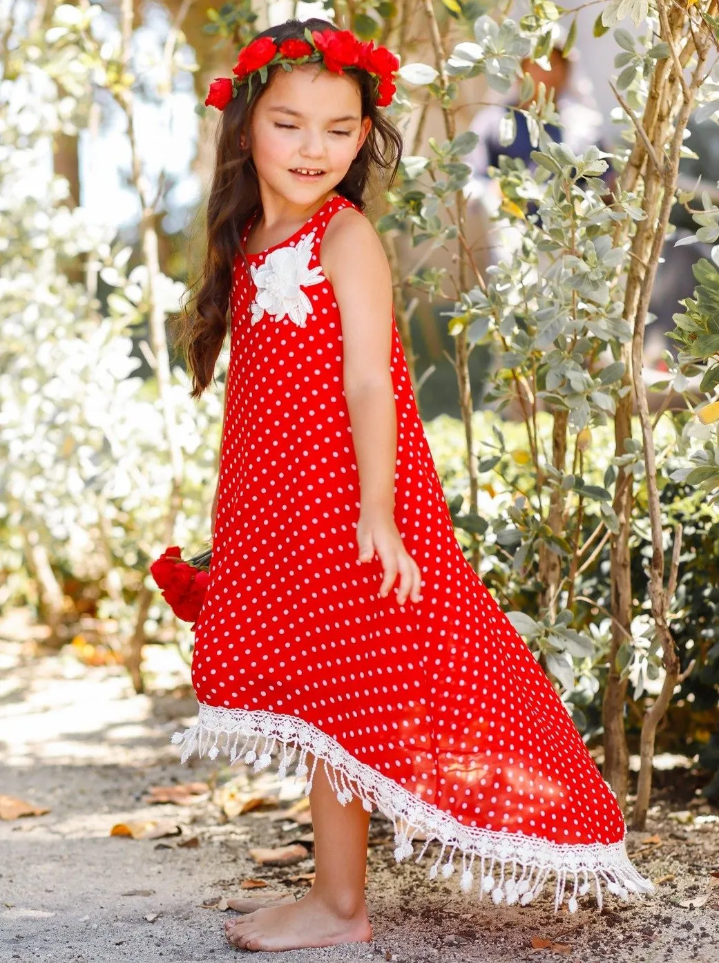 Girls A Dot is What You Need Maxi Dress