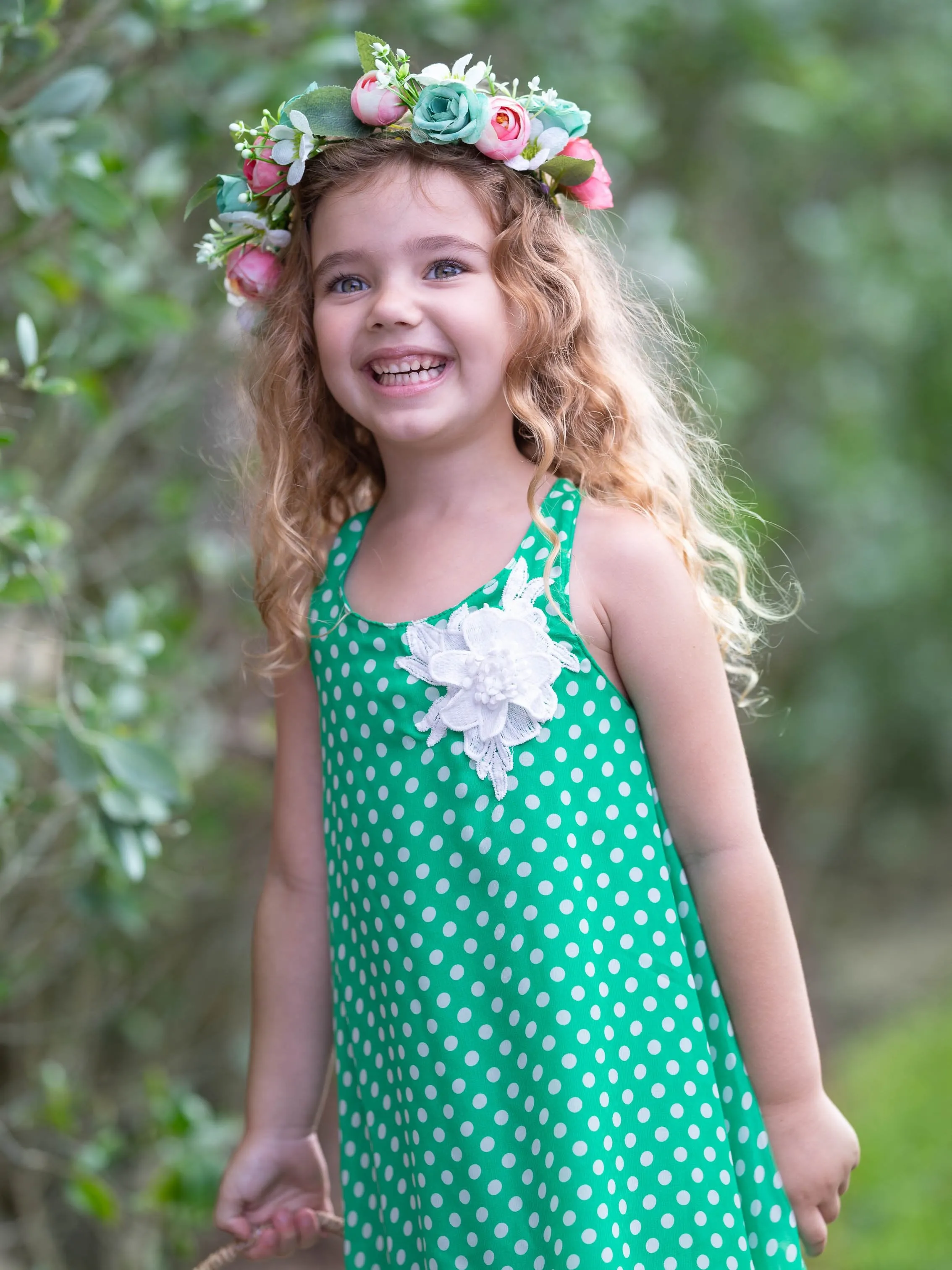 Girls A Dot is What You Need Maxi Dress