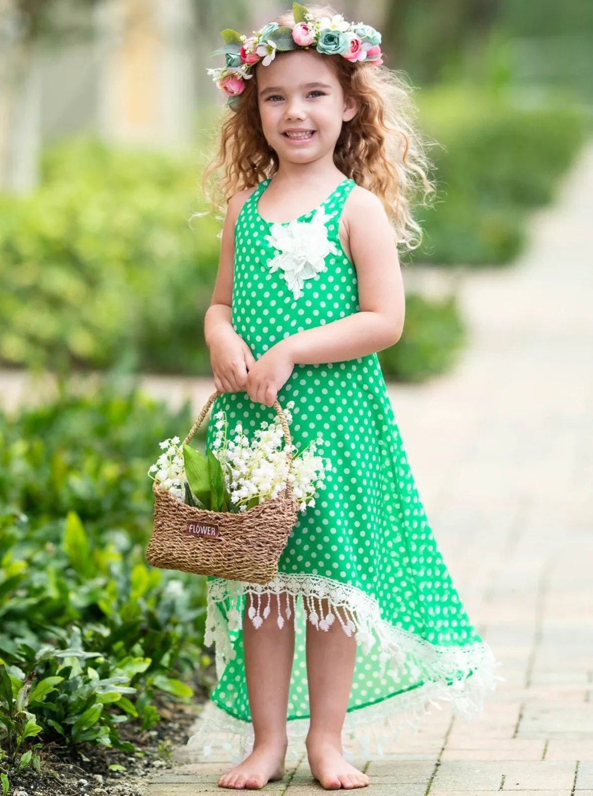 Girls A Dot is What You Need Maxi Dress