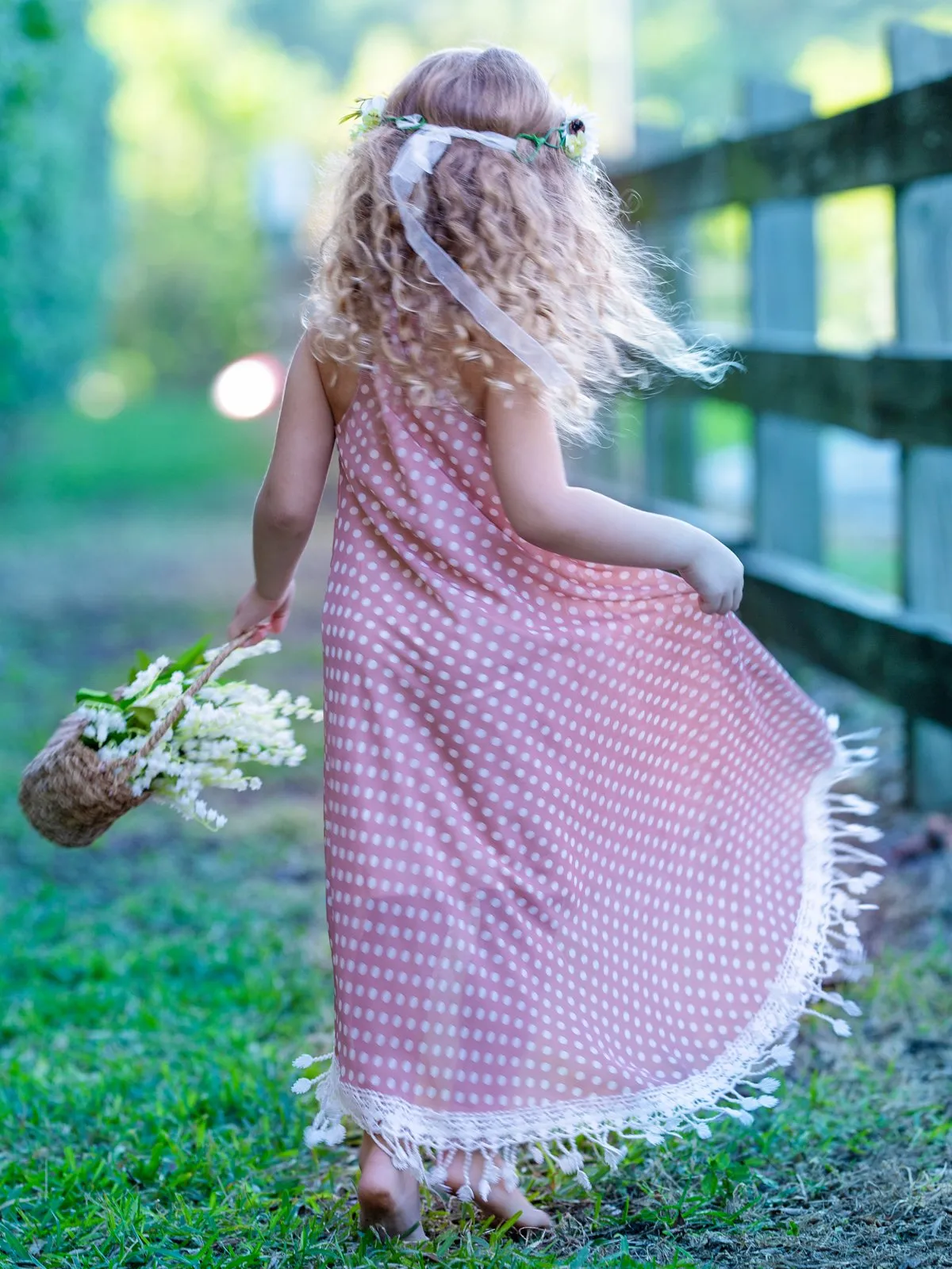 Girls A Dot is What You Need Maxi Dress