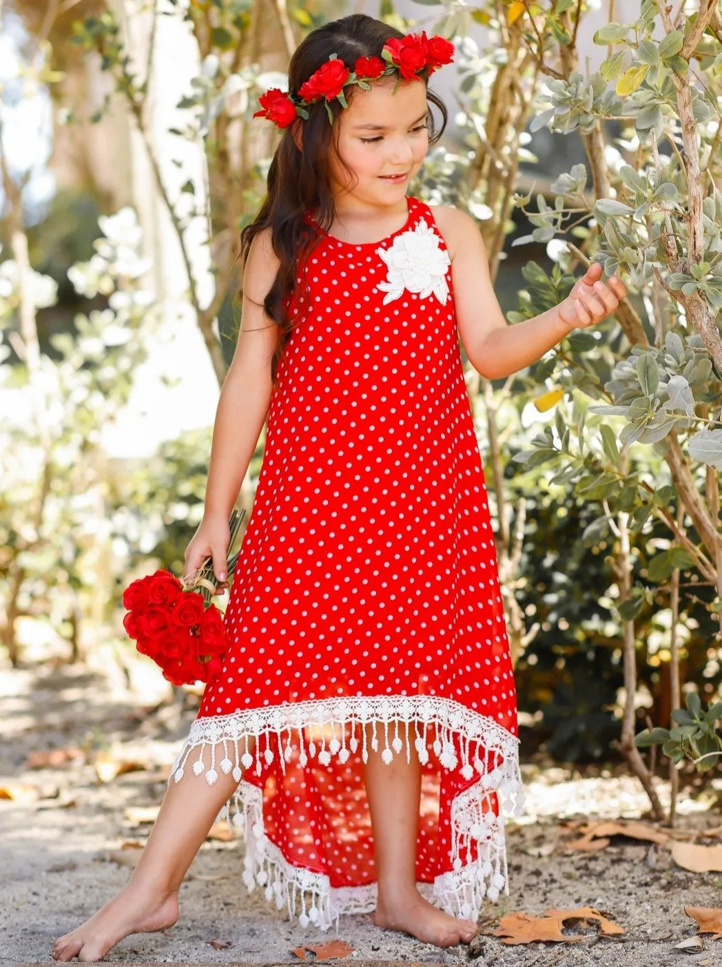 Girls A Dot is What You Need Maxi Dress