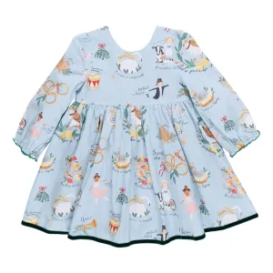 Girls Amma Dress - 12 Days of Christmas || Pink Chicken
