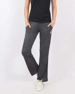 Grey Melange Bell Bottoms
