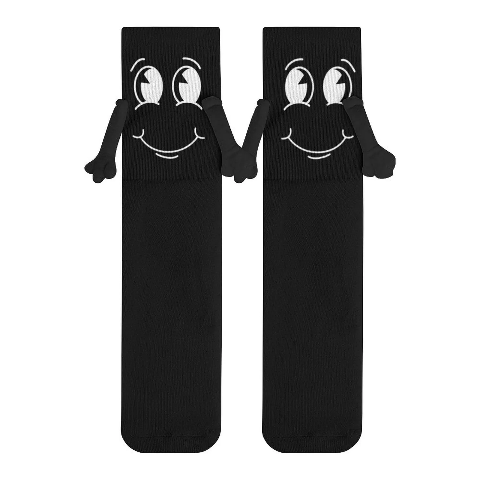 Hey Friend - Magnetic Holding Hands Funny Socks